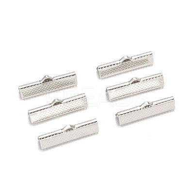 Iron Ribbon Crimp Ends X-E182Y-1