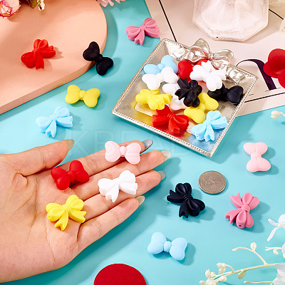 24Pcs 12 Styles Silicone Beads SIL-TA0002-93-1