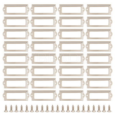 40Pcs Iron Label Frame FIND-MA0001-20P-1
