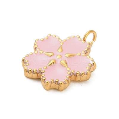 304 Stainless Steel Enamel Pendants LS-STAS-F331-01C-G-1
