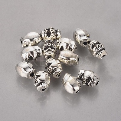 Metal Tibetan Style Alloy Beads PALLOY-B731-AS-1