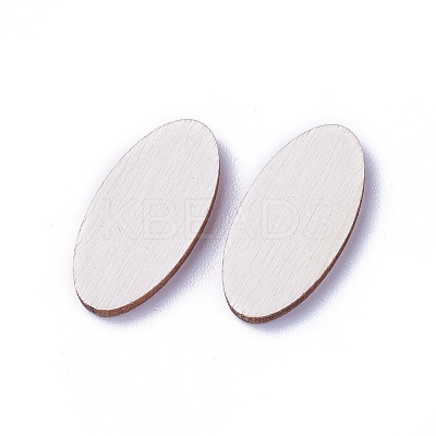Undyed Wood Cabochons LS-WOOD-I004-46-1