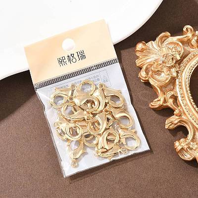 SHEGRACE Brass Lobster Claw Clasps XGRPCP704-268G-1