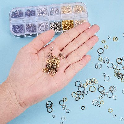 Brass Open Jump Rings KK-PH0034-93-1