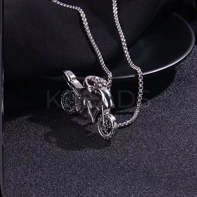 Motorcycle Alloy Pendant Necklace FS-WGFC55A-05-1