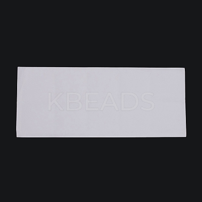 Plastic Necklace Chain Adhesive Pouch for Necklace Display Cards AJEW-P088-02-1
