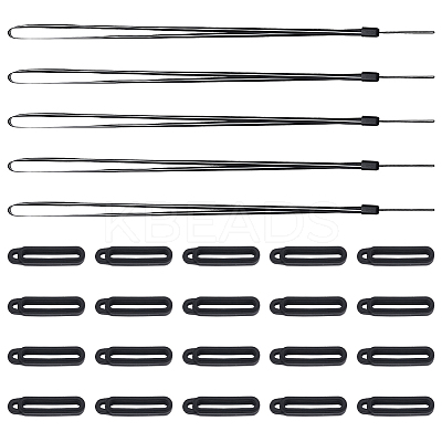 DIY Anti-lost Electronic Stylus & Lighter Pendant Necklace Making Kit AJEW-GF0007-88-1