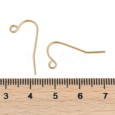 316L Surgical Stainless Steel Earring Hooks Ion Plating(IP) X-STAS-G229-08G-02-1