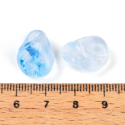 Transparent Acrylic Beads TACR-T028-44H-1