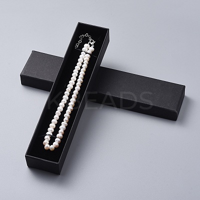 Natural Freshwater Pearl Necklaces NJEW-JN02513-1