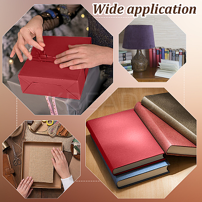 DIY Imitation Linen Fabric SENE-WH0003-37A-30-1