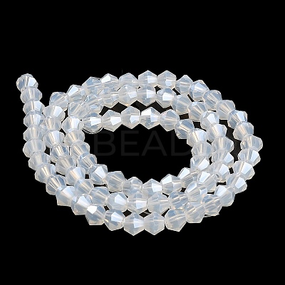 Imitation Jade Electroplate Glass Beads Strands LS-EGLA-A039-J6mm-A05-1
