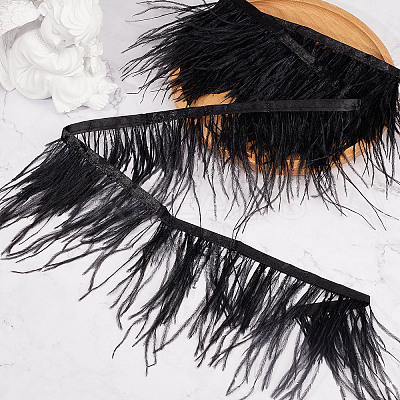 2M Fashion Ostrich Feather Cloth Strand Costume Accessories FIND-GF0004-66A-1