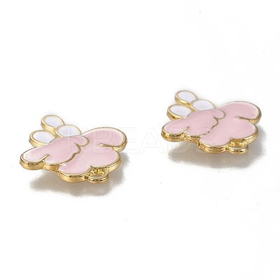 Alloy Enamel Pendants ENAM-M043-02G-03-RS-1