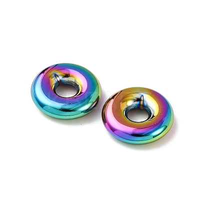 304 Stainless Steel European Beads STAS-D383-01A-RC-1