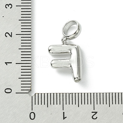 Rack Plating Brass with ABS Plastic Pearl European Dangle Charms KK-G501-02F-P-1