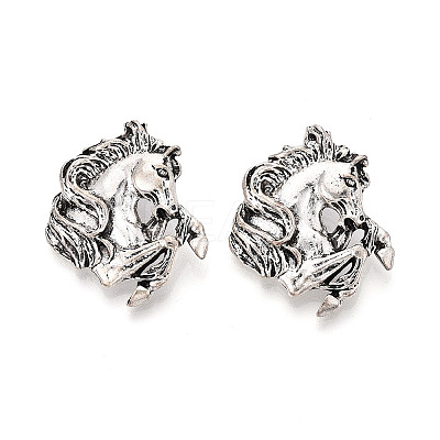 Tibetan Style Alloy Pendants TIBEP-T054-27AS-1