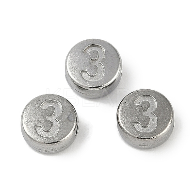 Anti-Tarnish 304 Stainless Steel Beads STAS-L082-018P-04-1