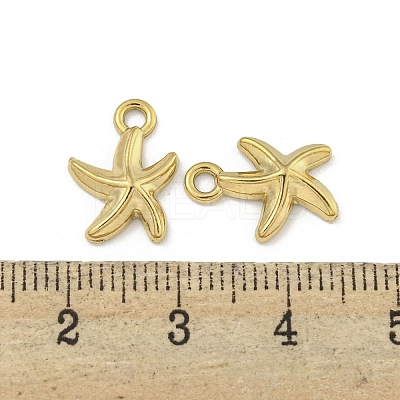 Ion Plating(IP) 304 Stainless Steel Charms STAS-I307-517G-1