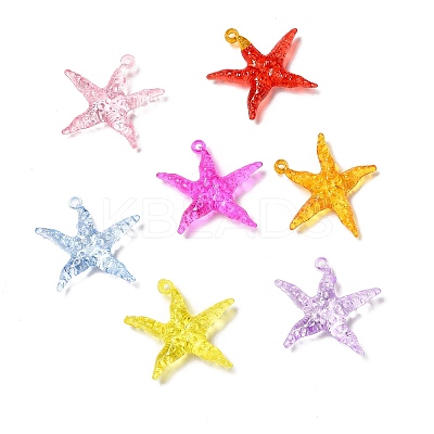 Transparent Acrylic Pendants TACR-P003-05-1