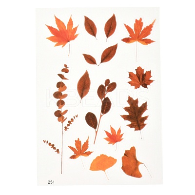 Waterproof Plastic Self Adhesive Stickers DIY-F064-13B-1
