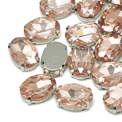 Sew on Rhinestone RGLA-T091-6x8mm-08P-1