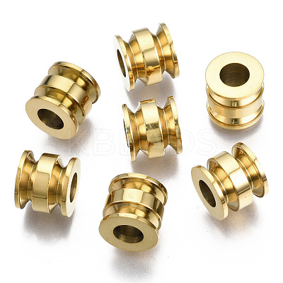 316 Surgical Stainless Steel European Beads STAS-N097-067LG-1