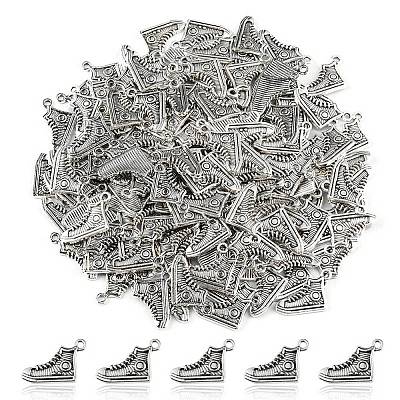 Tibetan Style Alloy Pendants TIBE-YW0001-06-1