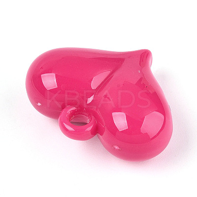 Opaque Acrylic Pendants SACR-T017-45C-1