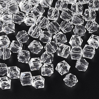 Transparent Acrylic Beads MACR-S373-132-B01-1