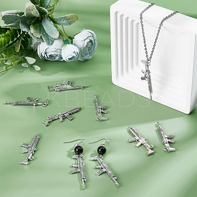 30Pcs 3 Style Tibetan Style Alloy Pendants TIBEP-SC0002-18-1