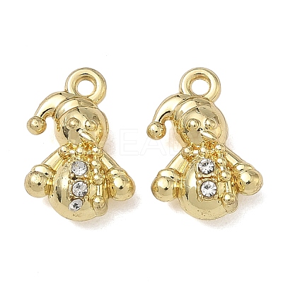Christmas Alloy Crystal Rhinestone Pendants FIND-L026-01F-G-1