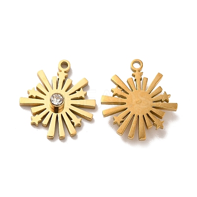 Ion Plating(IP) 304 Stainless Steel Pendants STAS-A080-15G-1