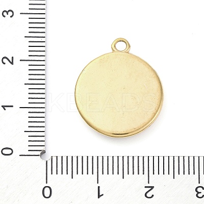 304 Stainless Steel Pendants STAS-V003-05G-08-1