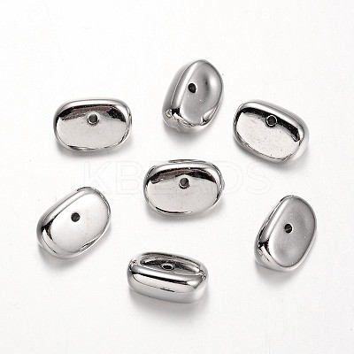 Oval CCB Plastic Beads CCB-J033-04P-1