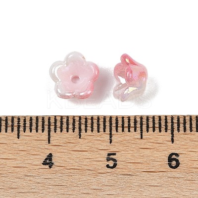 ABS Plastic Bead Caps KY-P021-02B-M-1