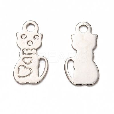 Non-Tarnish 201 Stainless Steel Charms STAS-I172-49P-1