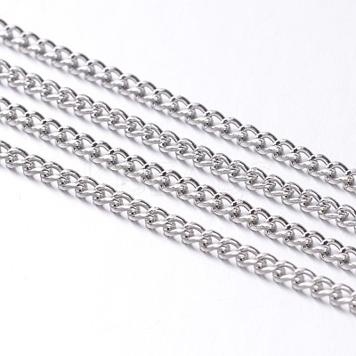 Iron Twisted Chains Curb Chains CHS002Y-NF-1