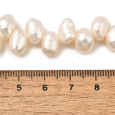Natural Cultured Freshwater Pearl Beads Strands PEAR-I007-03D-01-1