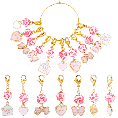 DIY Pendant Decoration Keychain Making Kit DIY-SC0021-23-1