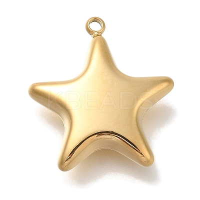 PVD Vacuum Plating 304 Stainless Steel Pendants STAS-S148-18G-1