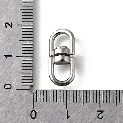 304 Stainless Steel Swivel Clasps LS-STAS-U051-03D-P-1