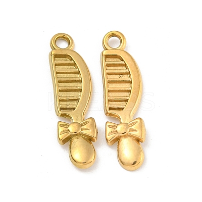 Ion Plating(IP) 304 Stainless Steel Pendants STAS-N103-77G-1