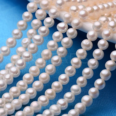 Natural Cultured Freshwater Pearl Beads Strands PEAR-E009-5-5.5mm-1