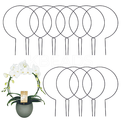 12Pcs Iron Plant Supports AJEW-GO0002-80-1
