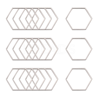 Tarnish Resistant 304 Stainless Steel Linking Ring STAS-S079-24A-1