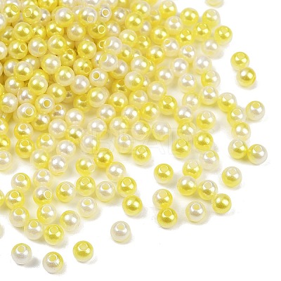 ABS Imitation Pearl Beads KY-P021-05A-07-1
