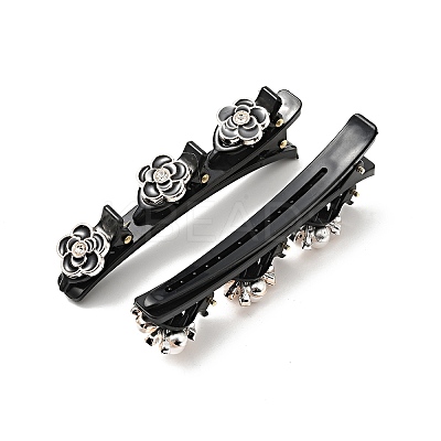 Fashion Double Layer Plastic Alligator Hair Clips Sets LS-PHAR-P005-24-1