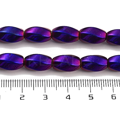 Synthetic Non-magnetic Hematite Beads Strands G-P545-G02-01A-1
