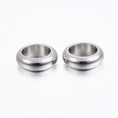 Tarnish Resistant 304 Stainless Steel Spacer Beads STAS-H376-40-1